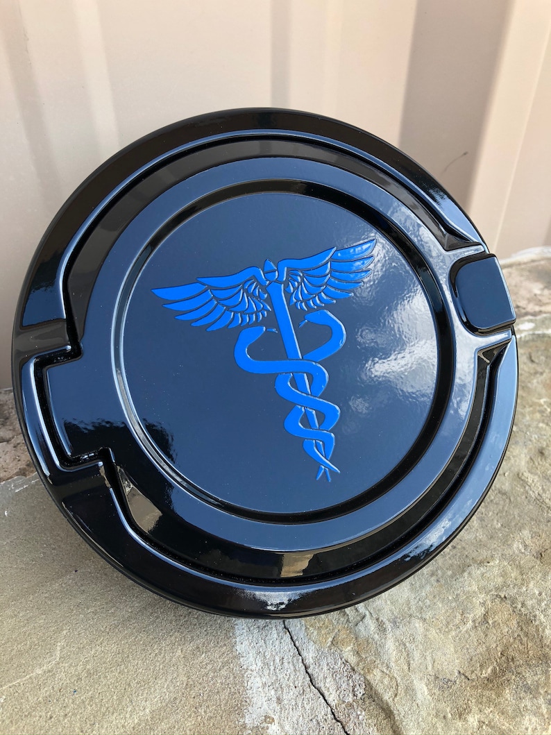 Fuel Door with Custom Logo for Jeep Wrangler JL Gas Cap Cover | Etsy
