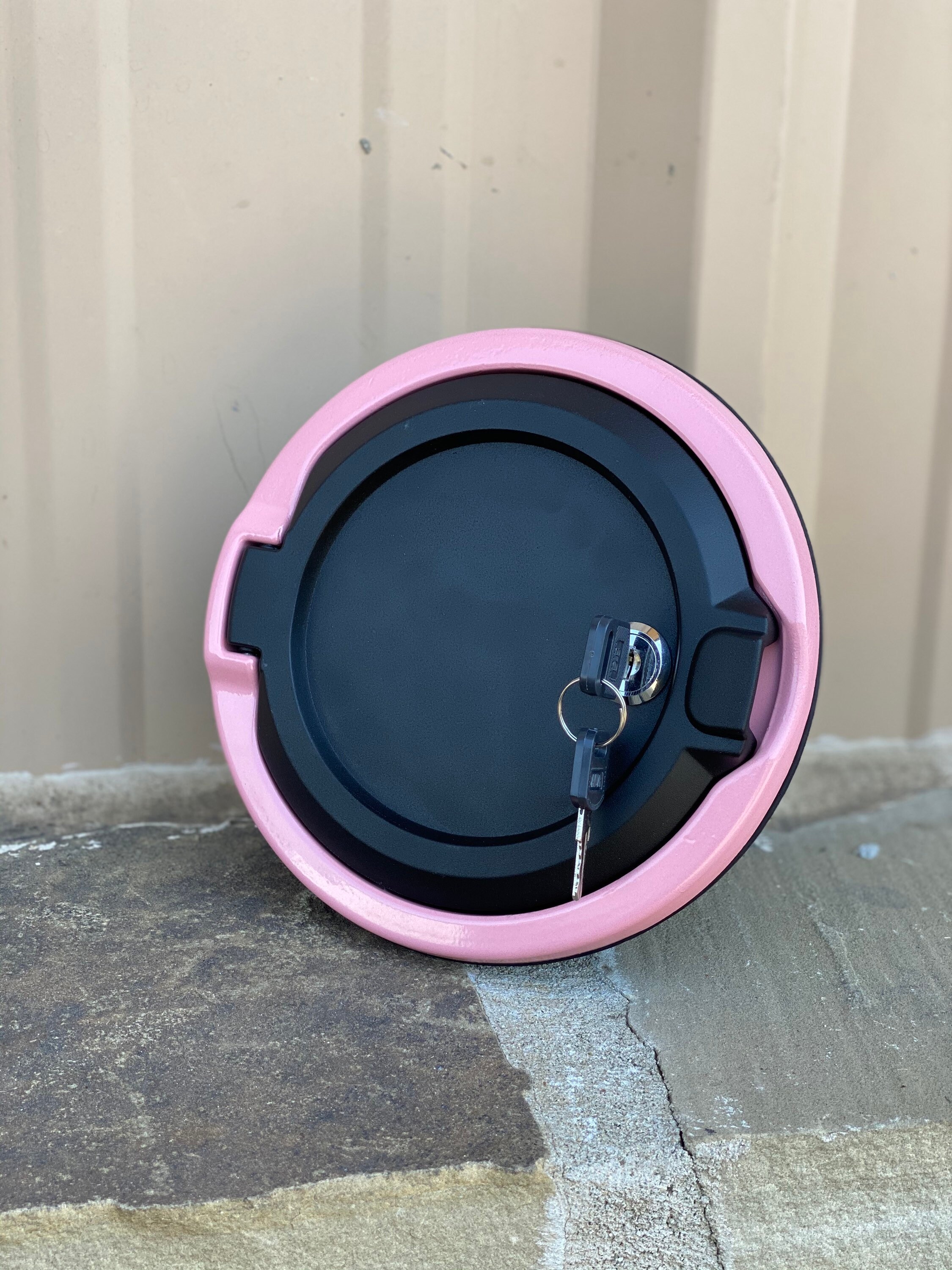 TwoColor Locking Fuel Door for Jeep Wrangler JL Gas Cap Etsy