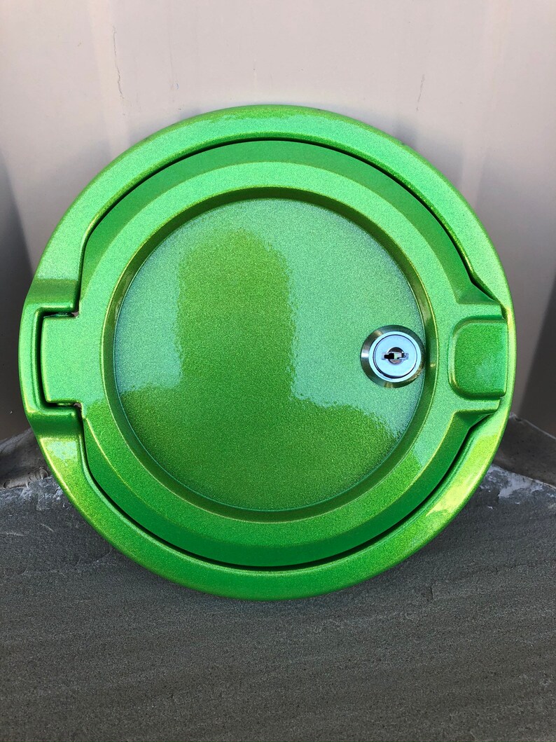 Locking Fuel Door for Jeep Wrangler JL Gas Cap Cover Etsy