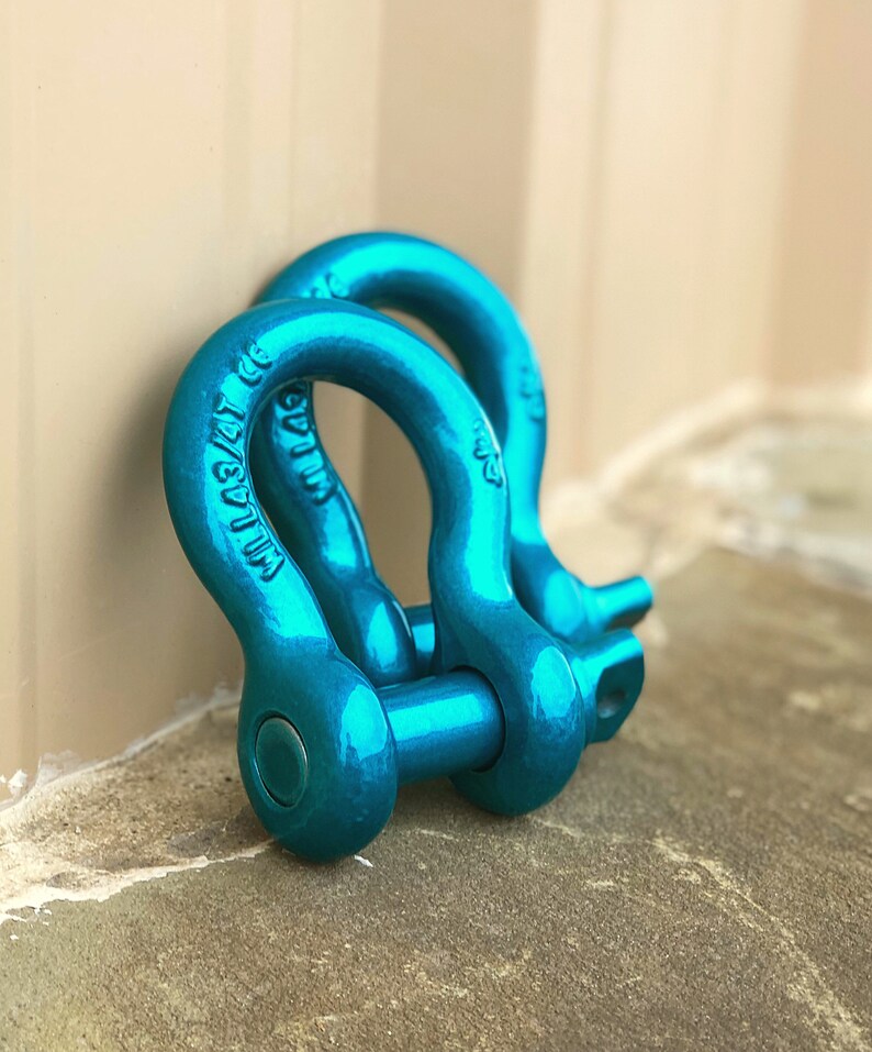 2 DRings / Shackles Custom Color Jeep Truck Towing Etsy