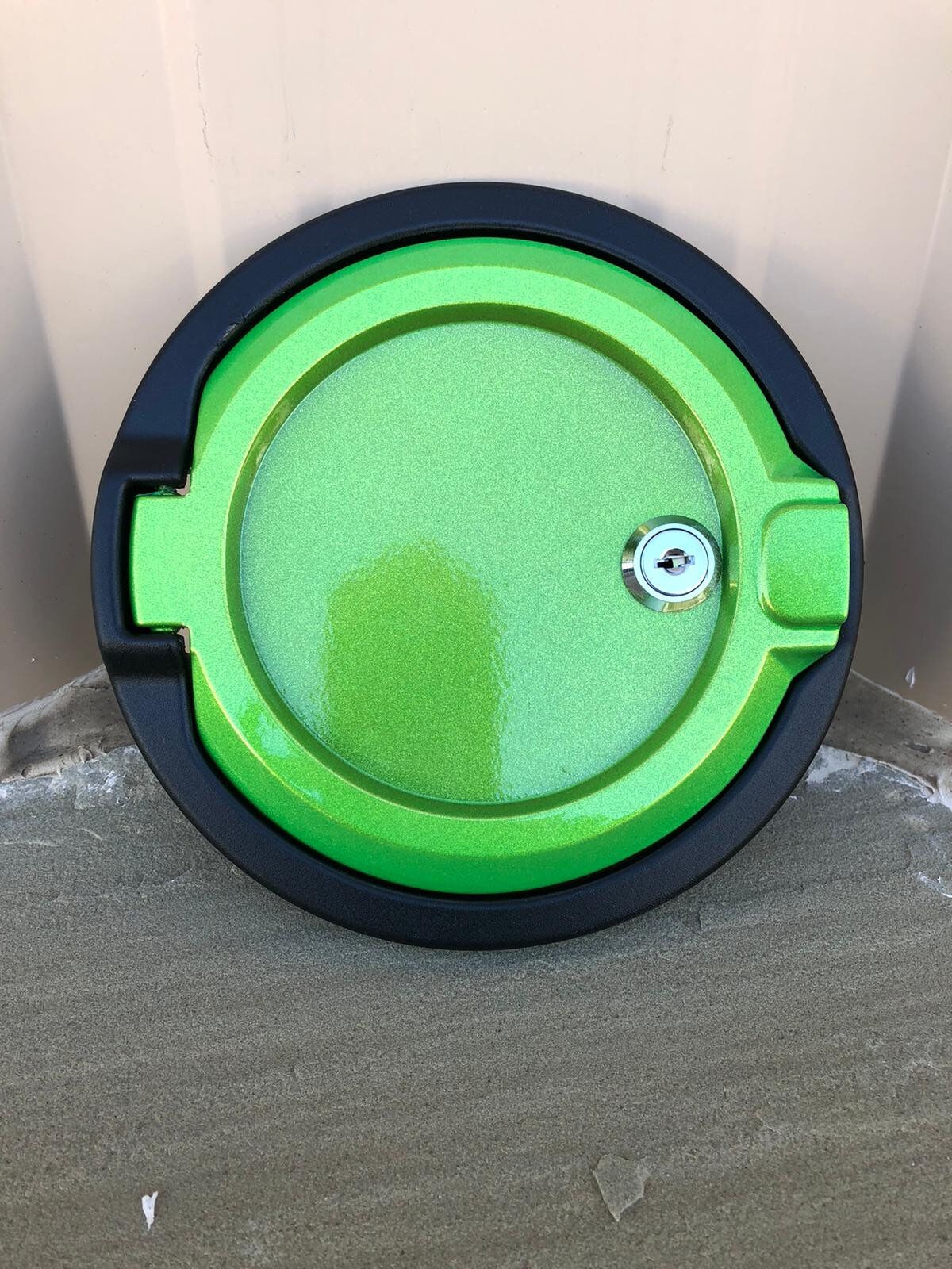 TwoColor Locking Fuel Door for Jeep Wrangler JL Gas Cap Etsy