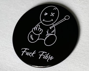 Fibromyalgia Magnet - Original Voodoo Doll ‘Fuck Fibro’ Magnet
