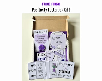 Fuck Fibro Letterbox Gift – Positivity Cards & Stickers