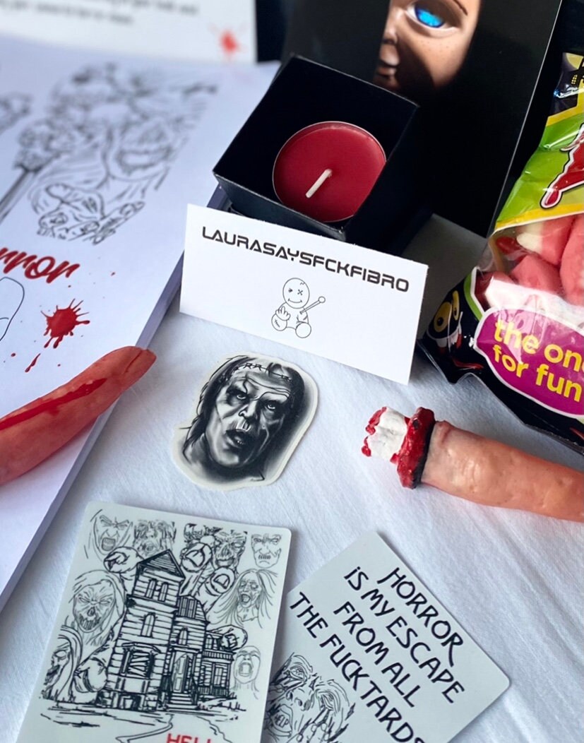 Gift Box The LOVE OF HORROR Gift Box New full of horror | Etsy