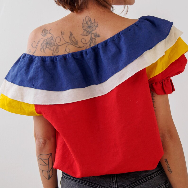 Image result for 70s off shoulder top