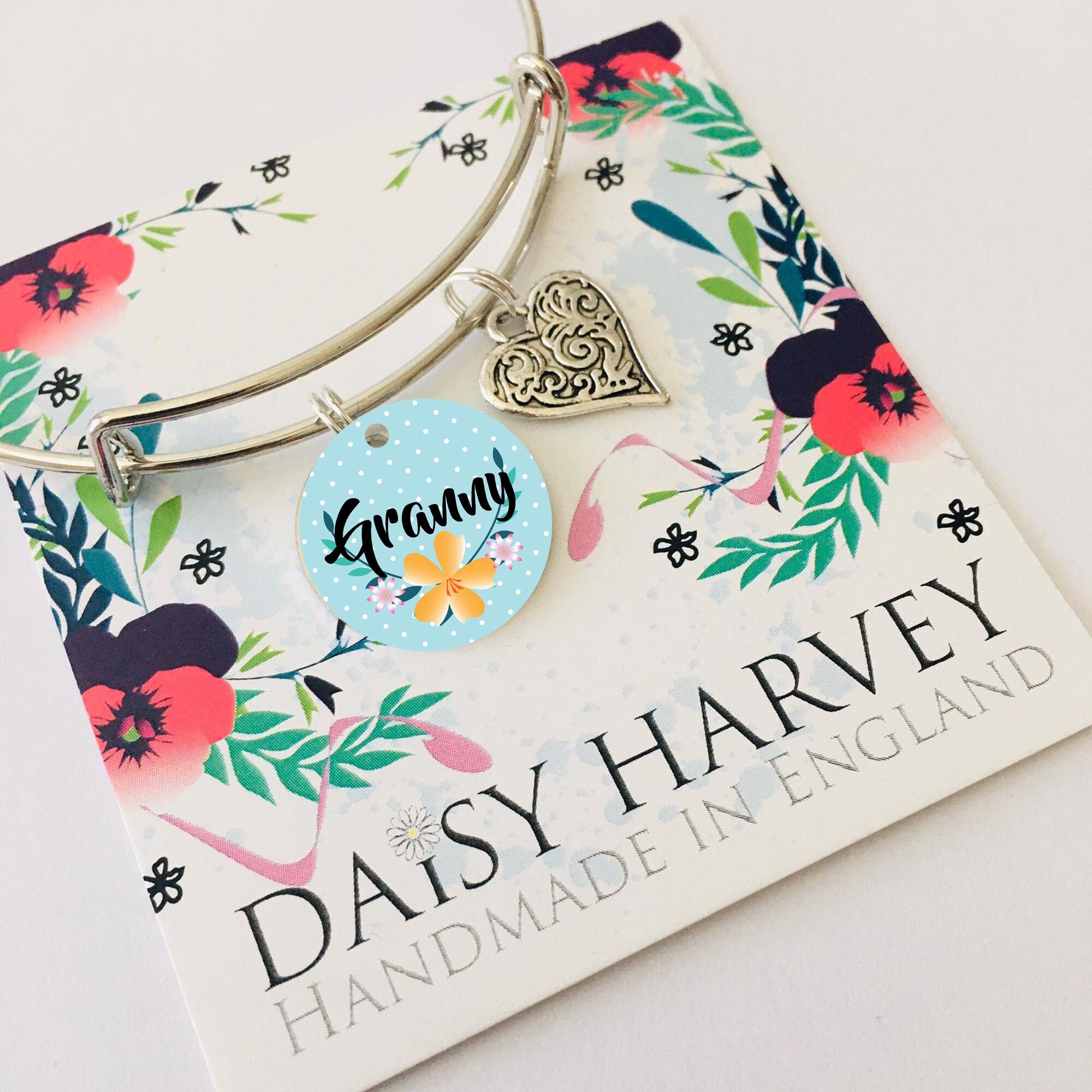 Gift for Granny Granny Gift Granny Charm Bracelet Granny Etsy UK