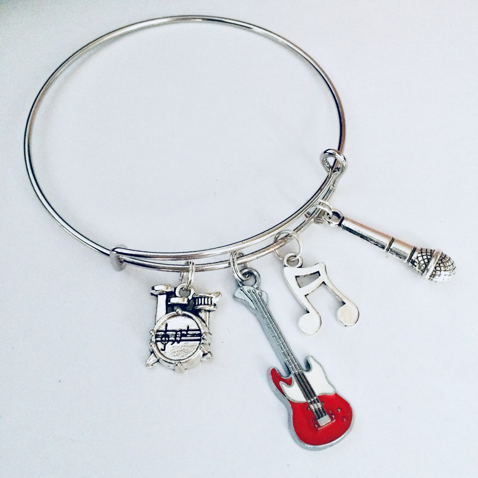 Band Jewelry Rock Band Jewellery Guitar Bracelet Drum Etsy