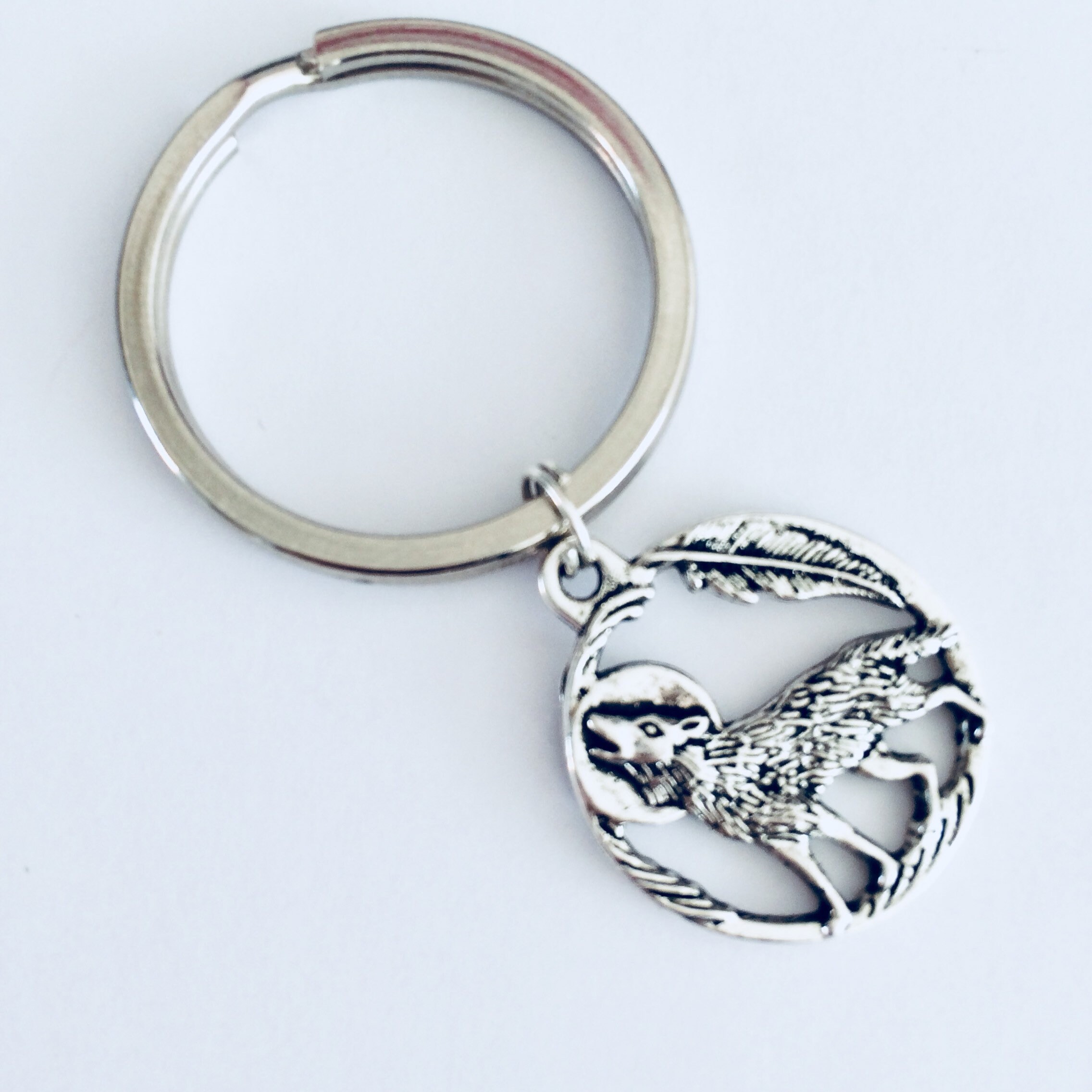 Wolf Keyring Werewolf Keychain Wolf Lover Gifts Animal Etsy