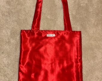 Satin Tote Bag