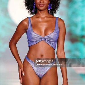 Blue Shimmer Bikini