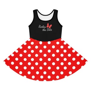 Children&#39;s Bow Polka Dot Dress
