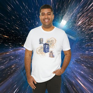 All of Time and Space Unisex Everyday Tee image 2