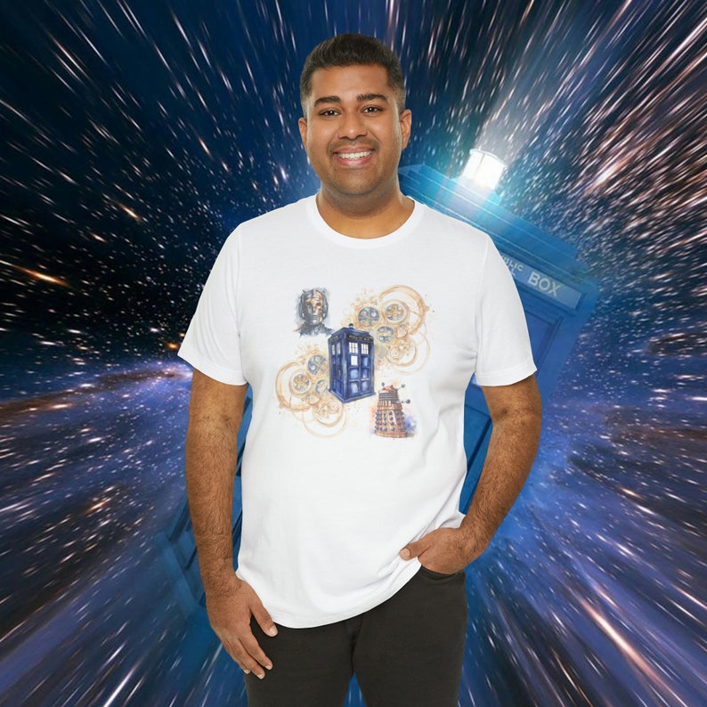 All of Time and Space Unisex Everyday Tee image 2