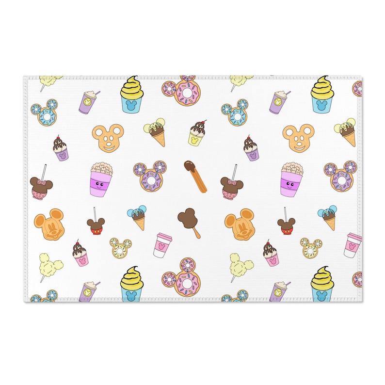 Snacks Rug Magical Snacks Area Rug - Etsy