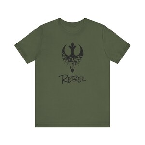 Camiseta rebelde unisex de todos los días