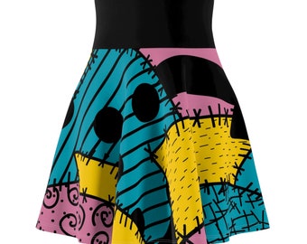 Falda patinadora NBC inspirada en Sally para adultos