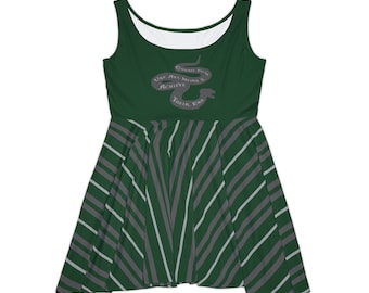 slytherin skater dress Adult Cunning Witch Skater Dress