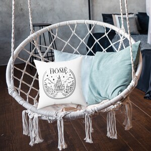Coussin Château No Place Like Home