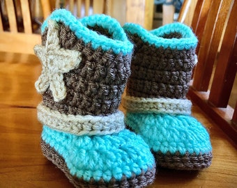 knitted cowboy boots