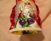 Vintage Christopher Radko Authentic Christmas Ornament crystal hand painted 1999 Nick O 39 Bell 99-358-0 Made in Poland NOS