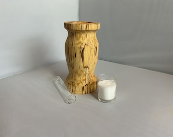 vase for flowers or a candle