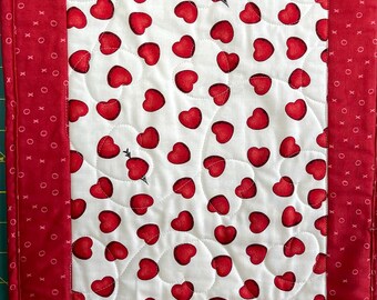 Hearts Galore Table Runner/ Valentine Day Table Runner/ Love Table runner