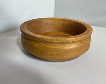Bowl made from catalpa wood