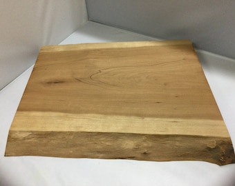 Solid Unfinished Cherry Cutting  Platter | wood board | cutting platter | food platter | presentation tray | table decor