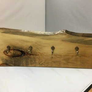 Coat Rack/Wall mounted coat rack/Live edge coat rack