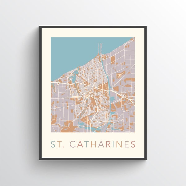 Map Print - Etsy