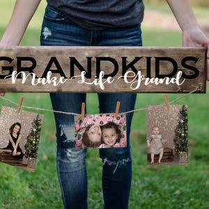 Grandkids Make Life Grand Photo Holder