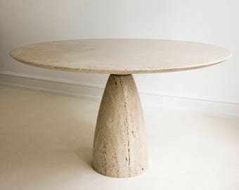 Peter Draenert 1972. Travertine dining table