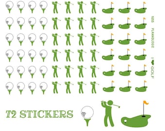 GOLF Planner Stickers