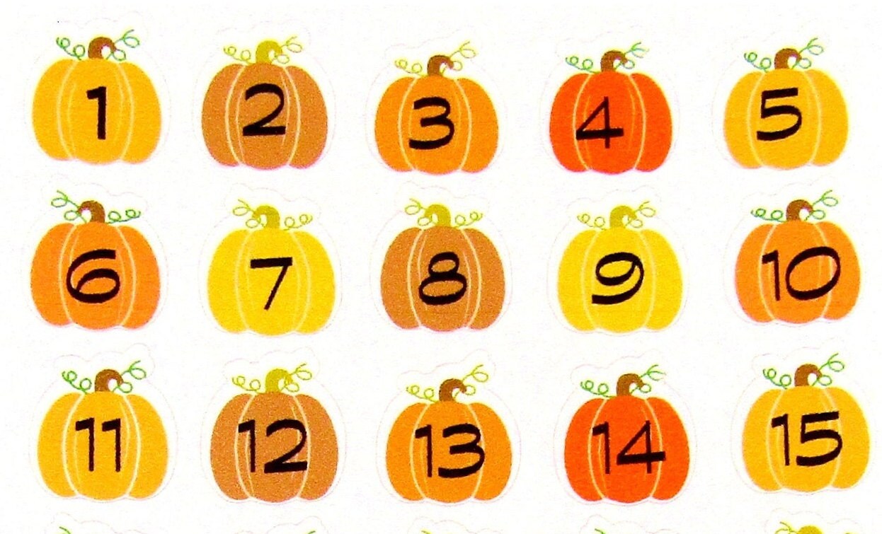 pumpkin-date-covers-planner-stickers-halloween-countdown-pumpkin-stickers-calendar-numbers-cover-up-etsy