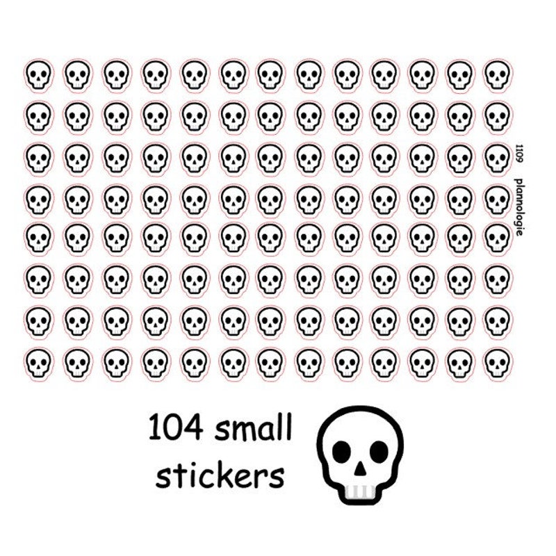 Skull Printable Emoji - Etsy