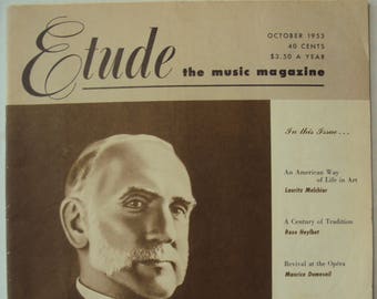 Etüde der Musikmagazin - Oktober 1953
