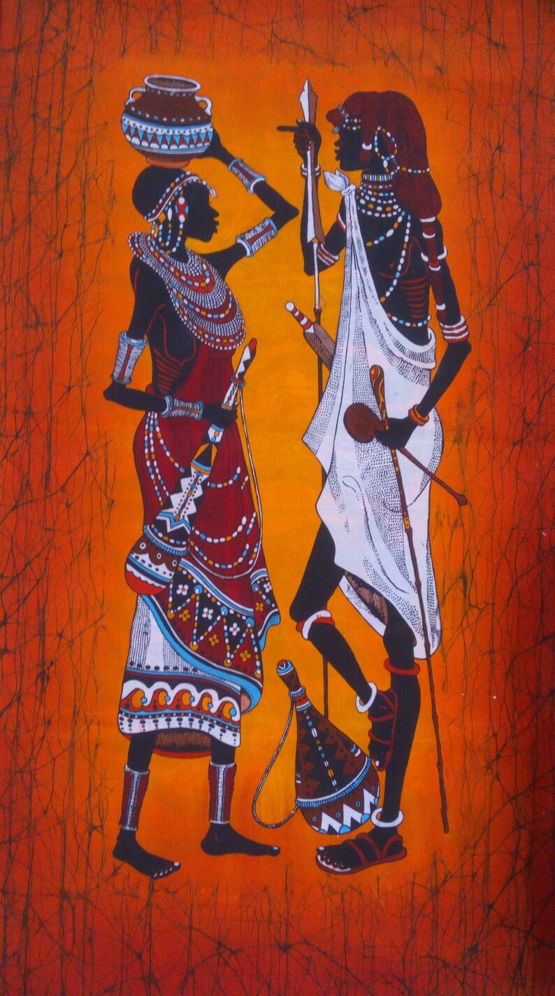 Wall hangingBatik wall hangingHome decorWall decor Kenya Etsy