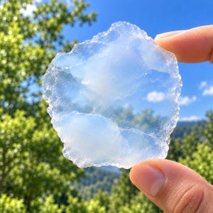 Silica Aerogel 500 ml – Ultra-Light Solid Chunks, Translucent and Hydrophobic – Science and Insulation  (17.00 fl oz).