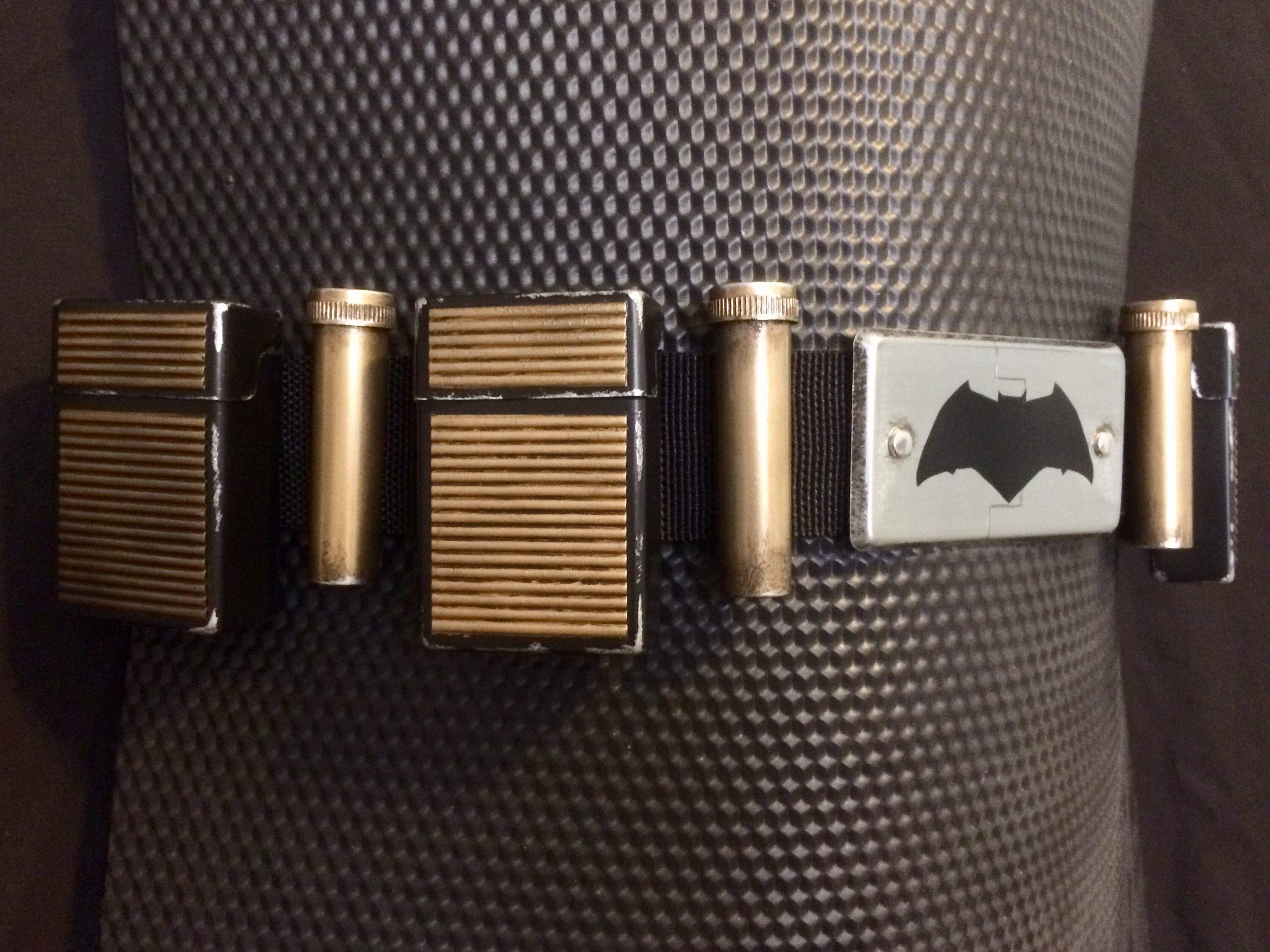 Batman Batfleck Inspired Utility Belt Etsy