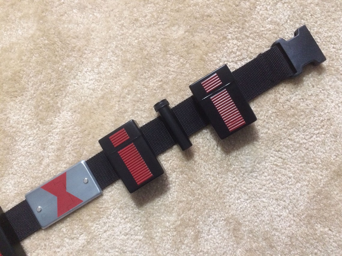 Black Widow Inspired Belt V2 Etsy