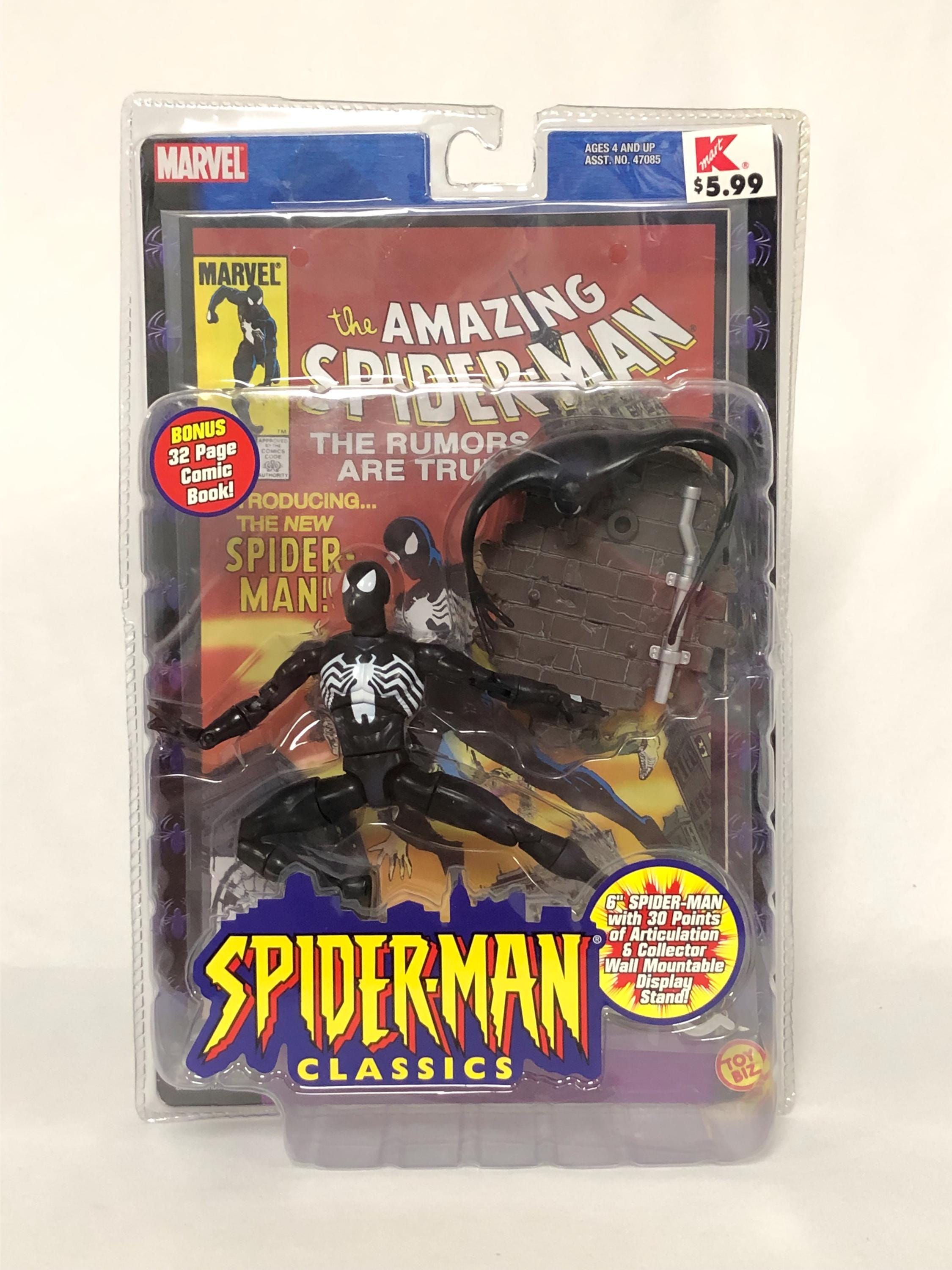 スパイダーマン クラシックス ブラックコスチューム アクション