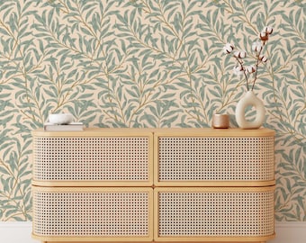 Willow Bough 316, Removable Wallpaper, Self Adhesive Wallpaper, Pasted Wallpaper, Mural, Temporary, Feature Wall