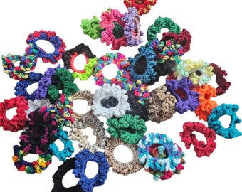 Hair scrunchies