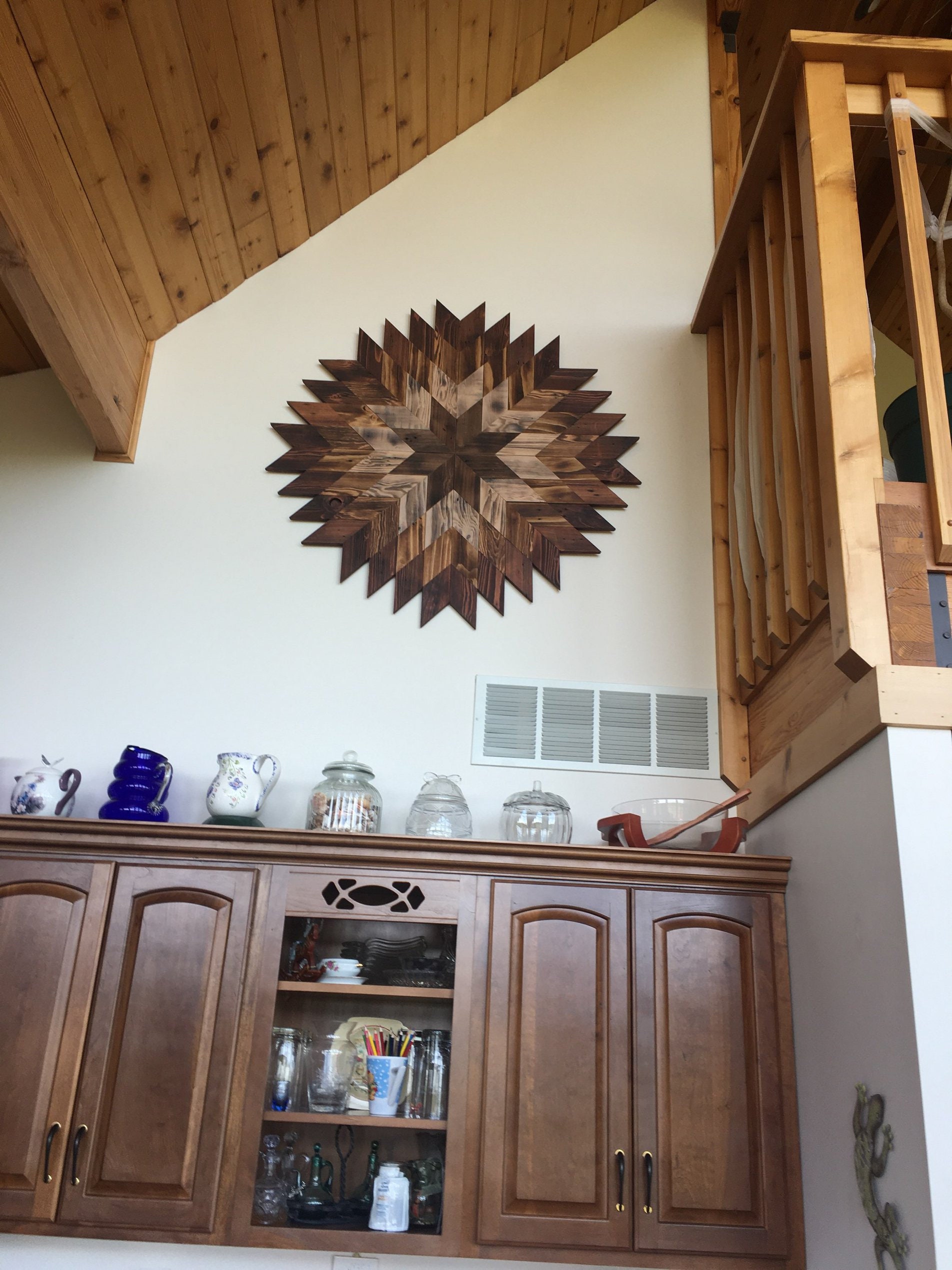 Reclaimed Wood Wall Art - Etsy