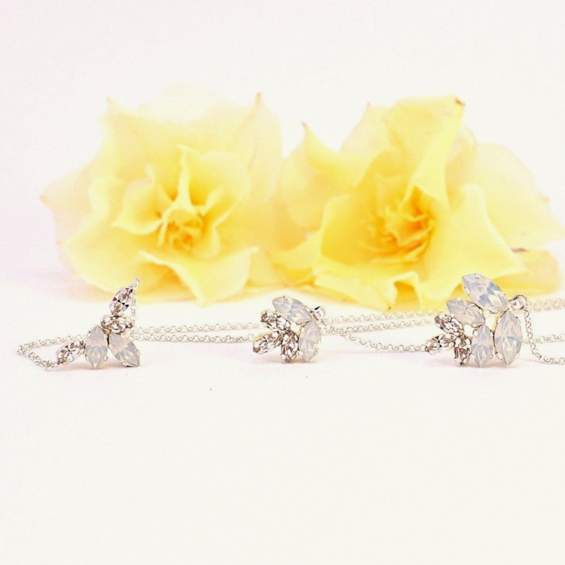 Backdrop Necklace Bridal Back Necklace Back Necklace Back Etsy