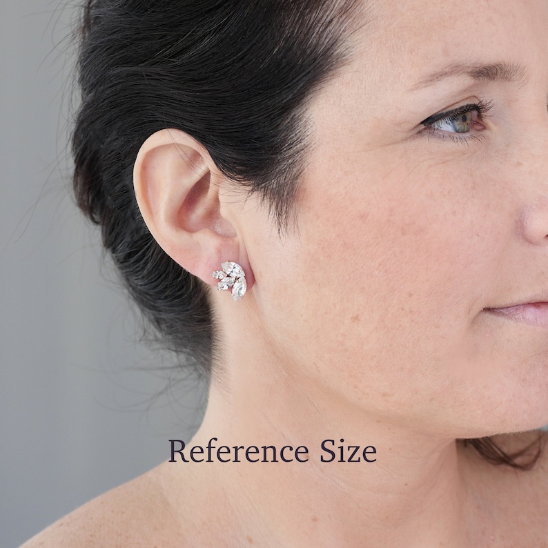 Small ear plugs bridal ear plugs 6g wedding plugs Swarovski Etsy