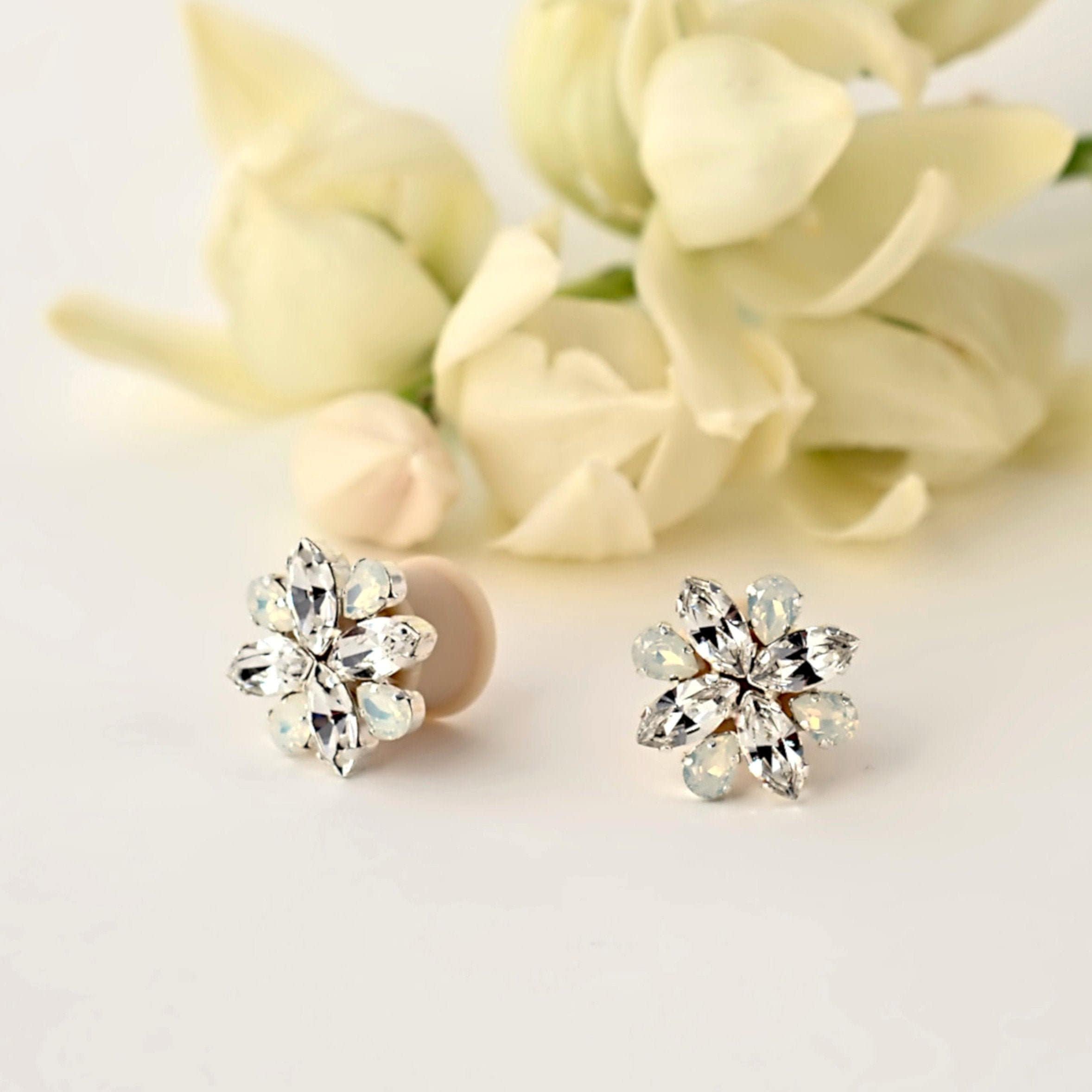 Ear plugs wedding plugs bridal earrings bridal plugs 00g Etsy