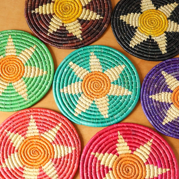 Flower Trivet Handmade Fair Trade