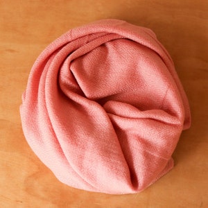 Blush Pink Scarf  |  Fair Trade  |  Cashmere Feel