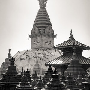 Swayambhunath Kathmandu Nepal, Asia Travel Photography